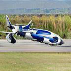 Anomalous samples generated within airplane images