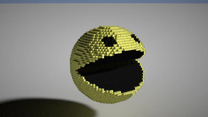 Taichi Voxel Pac-Man - Initial Draft
