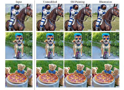 Super-resolution image example from Imagen